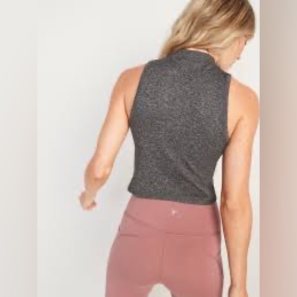 Mock-Neck Tank Top - Picture 1 of 4